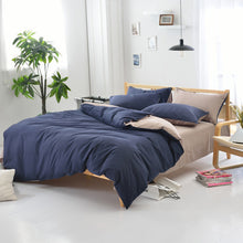 Duvet cover quilt cover set bedding sets modern design bed sheet nordic flat sheet Solid color green gray