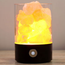 Himalayas Salt Crystal Rock Lamp Cube NATURAL Multi-color Ionizing Lamps Creative Negative Ions Nightlight